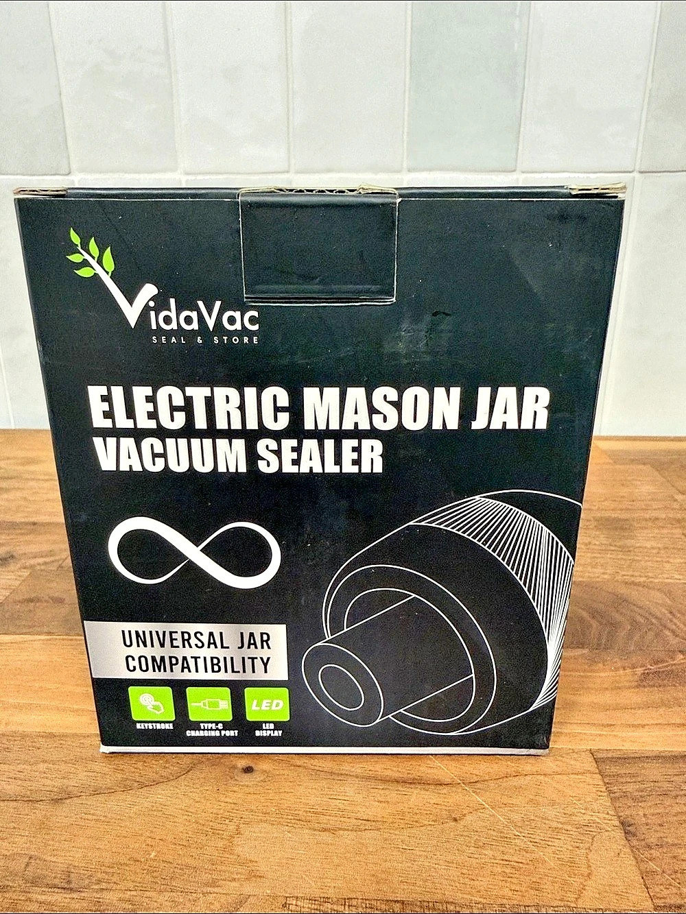 VidaVac Electric Mason Jar Vacuum Sealer
